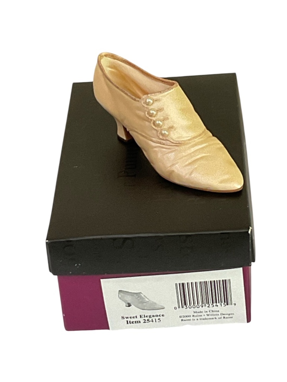 Just the Right Shoe Sculpture “Sweet Elegance” Biltmore Estate Collection W/COA - Picture 3 of 11